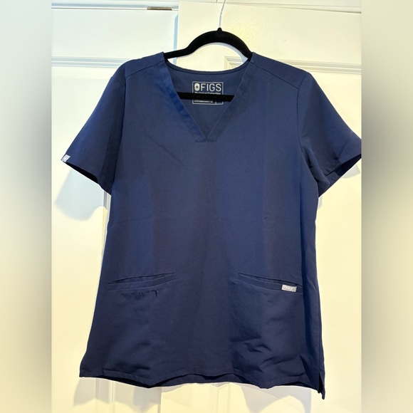 FIGS Navy Blue Scrub Set - Picture 1 of 6